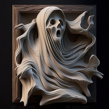 3D мадэль  Призрак ИЗ GhostThe Spirit (STL)